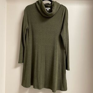 BP Green Olive long sleeve dress